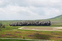 Landmine detonation
