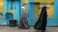 Pedestrians in Iran