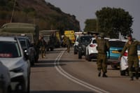 Scene of the tragedy at Ramim Ridge