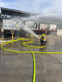 Footage from the scene