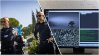 Security forces and a security breach / Photo: Chaim Goldberg/Flash90/Courtesy