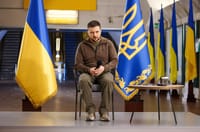 Ukrainian President Volodymyr Zelensky