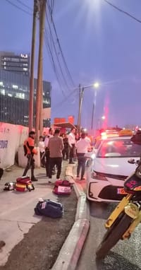 The scene in Jerusalem