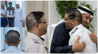 The pilot received an award from the UAE president