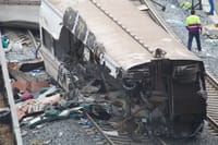 Train crash in Spain