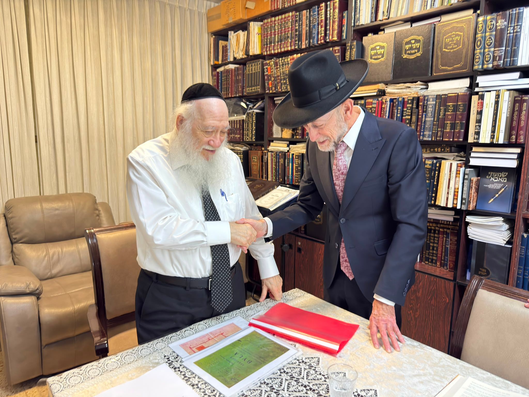 Maklev with Rabbi Kahaneman