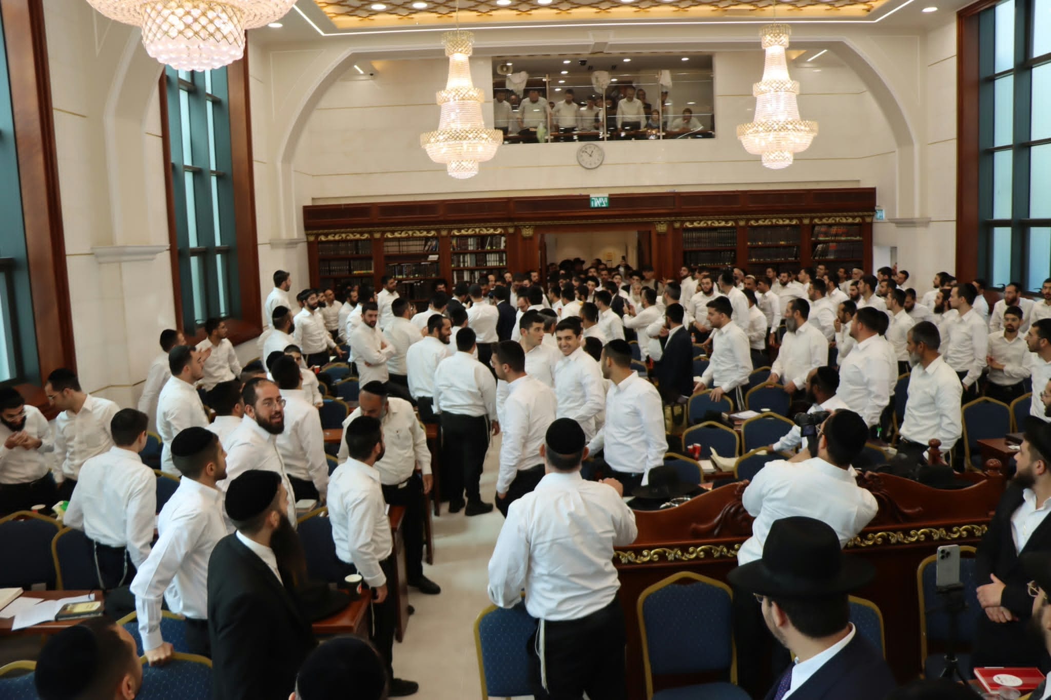 The gathering at Yibiye Omer