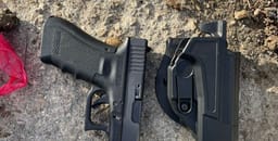 Confiscated weapons in Judea and Samaria.
