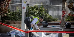 The scene of the attack