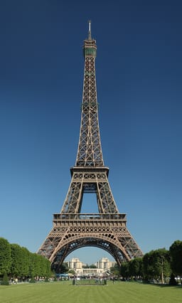 Usually accessible year round, but now shut down due to labor disputes. The Eiffel Tower.