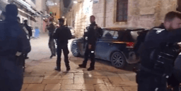 Aftermath of terrorist attack.