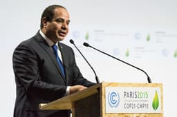 Egyptian President a-Sisi.