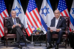 Biden and Netanyahu.