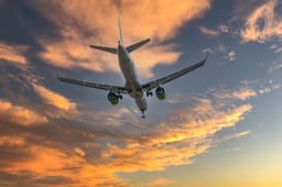 Plane. Illustration.