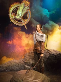Katniss from the Hunger Games Movie