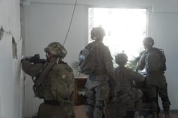 IDF forces in the Gaza Strip.