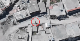 Striking Hezbollah targets.