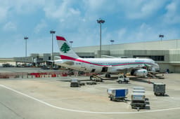 Beirut International Airport.
