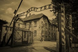 Nazi concentration camp of Auschwitz