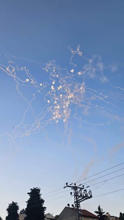 Interceptions over Tzfat.