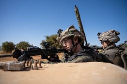 IDF soldiers preparing for war with Hezbollah.