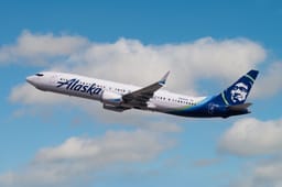 Alaska Airlines Boeing 737-Max9 at Los Angeles International Airport