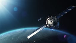 Illustrative: Satellite in Space