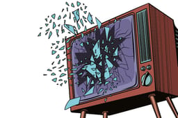 A clash over TV.