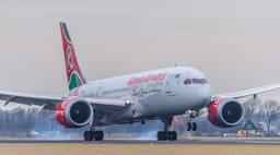 Kenya Airlines involved in the incident