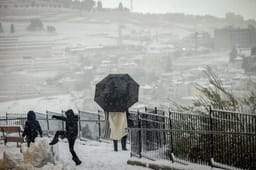 Snow in Jerusalem