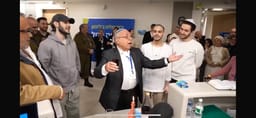 Havdalah together with 3 of the released hostages