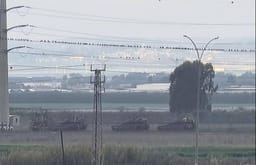 Tanks in Judea and Samaria.
