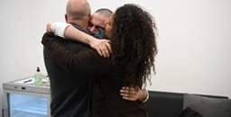 Omer Wenkert is back with his parents