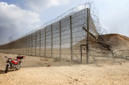 Fence along Gaza border breached on October 7th