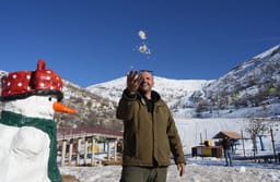 Mount Hermon in the snow