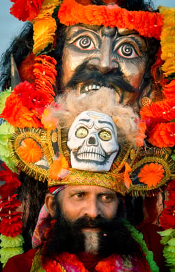 Hundreds of thousands of Indians gather at the Maha Kumbh Mela (festival of sacred pitcher), the world's largest public gathering and collective act of faith, in Allahabad, India. February 7, 2023. 