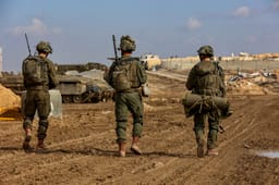 IDF forces in the Gaza Strip.