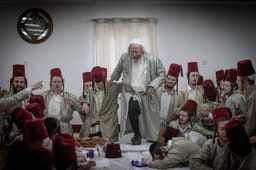 Purim celebration last year.