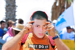 Rally for Gilad Shalit on June 25 2011