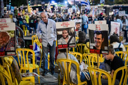 Protest for the hostages.
