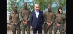 Netanyahu visiting Elite Unit