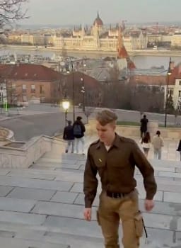 Neo nazi trying to scare Jews