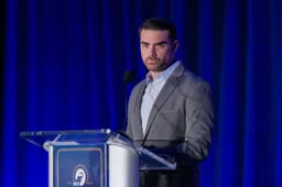 Ben Shapiro speaking at GOP Florida Statesman's dinner