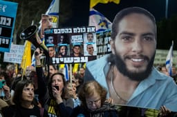 Protest for the hostages.