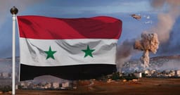 Syria at war.