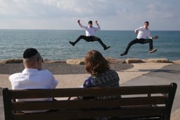 Haredi couple on vacation