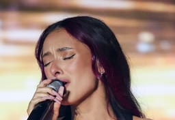 Eden Golan, winner of the reality show "The Next Star to the Eurovision" during the final of the show on February 6, 2024