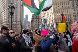 Pro-Palestinian protest.