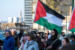Pro-Palestine protest in Brussels