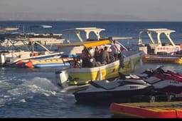 Scene of tragic boat accident in Eilat